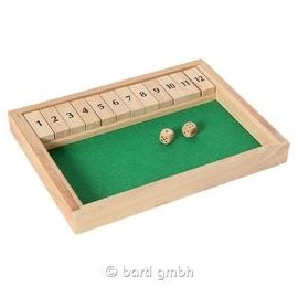 Shut the box 1 à 12 30cm