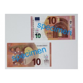 Lot 100 billets 10 euro