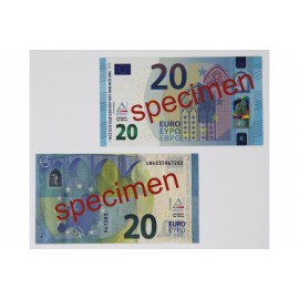 Lot 100 billets 20 euro