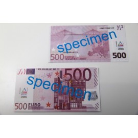 Lot 100 billets 500 euro